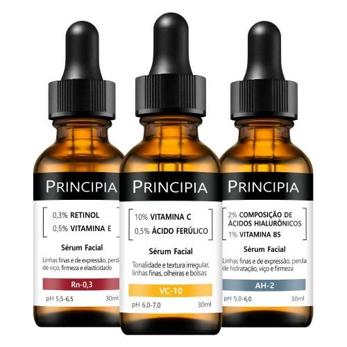 KIT VITAMINA C + RETINOL + HIALURÔNICOS